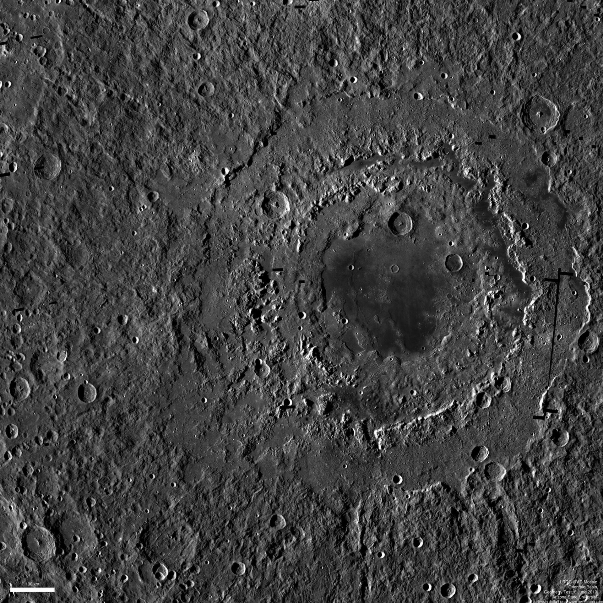 La genesi dei bacini lunari